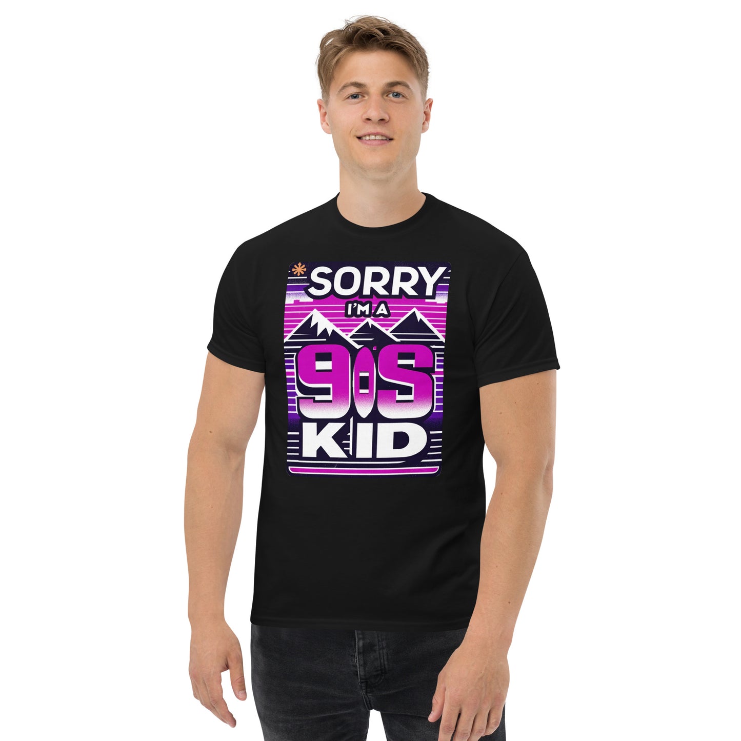 90's Kid T-shirt - Retro Pink