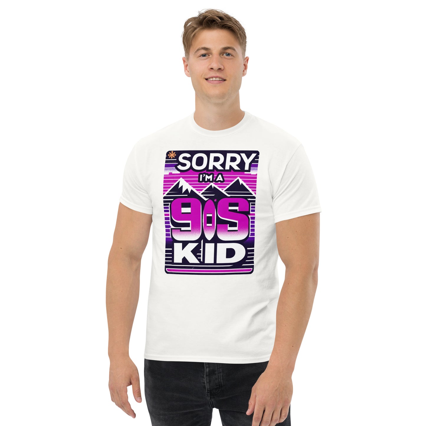 90's Kid T-shirt - Retro Pink